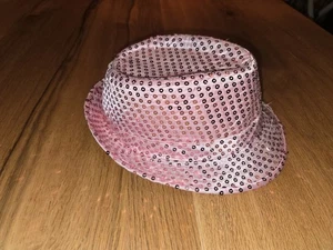 rosafarbenen Hut mit Pailetten, Glitzer, für Mädchen, süss! - Bild 1 von 6