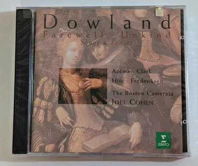 NEW 1996 Farewell Unkind Dowland Joel Cohen Boston Camerata CD Erato France - Image 1 of 4