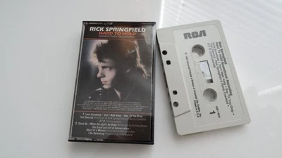 Rick Springfield Hard To Hold Soundtrack Cassette tape Peter Gabriel NonaHendryx - Image 1 of 3