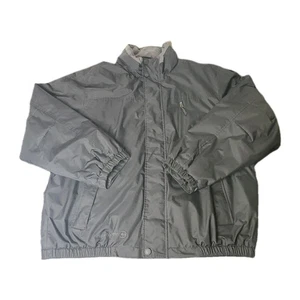 Free Country Ripstop Mens Jacket XXL Black Mountain Extreme Water Resistant Coat - Picture 1 of 13