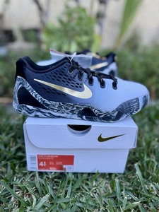 Größe 4,5Y - Nike Kobe 9 Low Protro Mambacita FV3607-002 weiß schwarz grau GS NEU - Bild 1 von 6