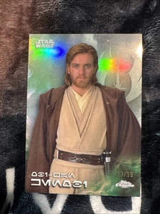 Obi-Wan Kenobi 2025 Topps Chrome Star Wars Aurebesh Variation /99 #AV-138 - Picture 1 of 2