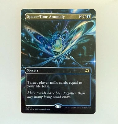 Magic the Gathering: Space-Time Anomaly (Borderless) Edge of Eternities Foil NM - Image 1 of 2
