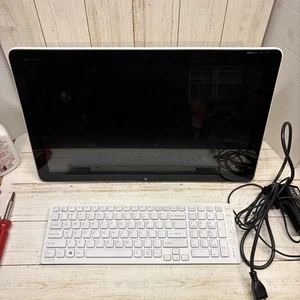 Sony VAIO SVJ202A11L 20" Touch AIO I3-3217U @1.80GHz 4GB RAM 700GB HDD Windows 8 - Picture 1 of 9