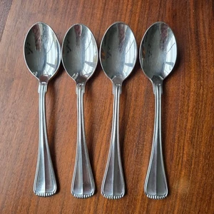 Handtuch Hamilton Suppenlöffel Edelstahl Germany 18/8 Satin Griff 4er Set - Bild 1 von 7