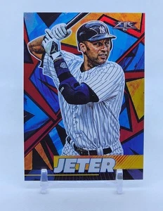 Topps Fire 2021 Derek Jeter Flame Yankees #194 - Imagen 1 de 2