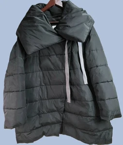 Abrigo acolchado negro acolchado Laurier & Co para mujer XL manga larga súper cálido - Imagen 1 de 12