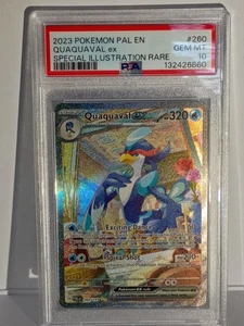 Quaquaval ex 260/193 Sv02: Paldea Evolved Holo PSA 10 - Foto 1 di 4