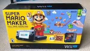 **BRAND NEW** Nintendo Wii U 32GB Console System Super Mario Maker Deluxe - Picture 1 of 14