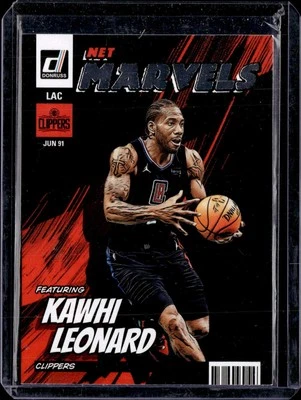 2022-23 Donruss #1 Kawhi Leonard Net Marvels Press Proof - Image 1 of 2
