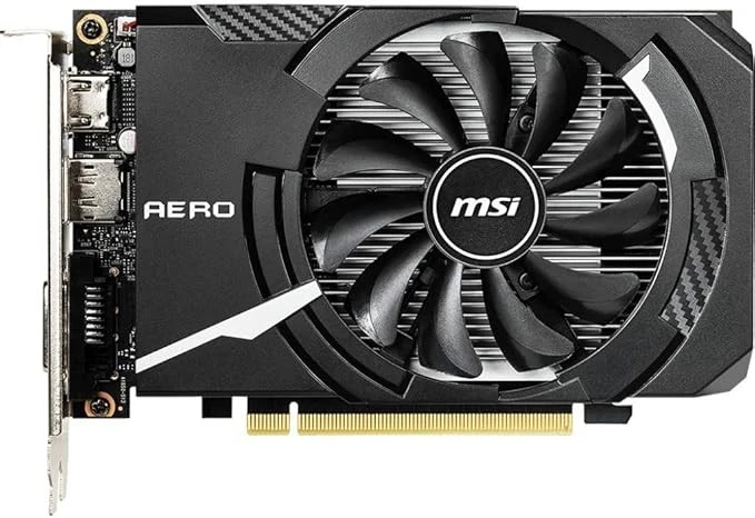 MSI GTX 1650 AERO ITX 4GB GDDR5 Overclocked Graphics Card - Image 1 of 1
