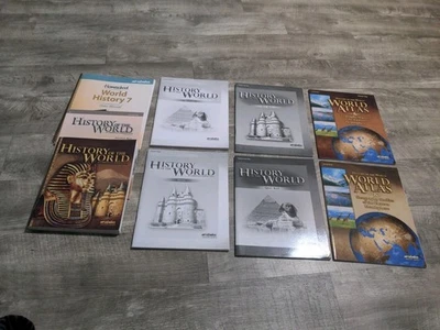 Abeka History Of The World Text Quizzes Tests Teacher Keys (5th Ed) 7th Grade  - Image 1 of 4