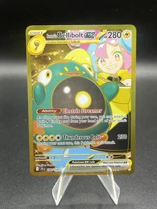 Pokemon TCG Journey Together Iono's Bellibolt EX 188/159 Hyper Rare - Picture 1 of 10