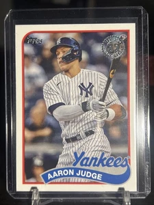 2024 Topps Serie 1 - 1989 Topps Béisbol Aaron Judge #89B-31 Yankees - Imagen 1 de 2
