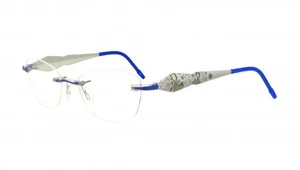 SWITCH IT 9259 Damen Metall Rentier blau Weihnachten Wechselbrille Brille Neu - Bild 1 von 5