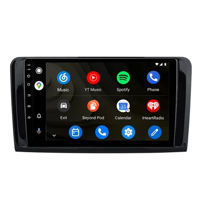 4+64GB Android Radio Bluetooth Navi Carplay Für Mercedes ML/GL Klasse W164 X164 - Bild 1 von 4