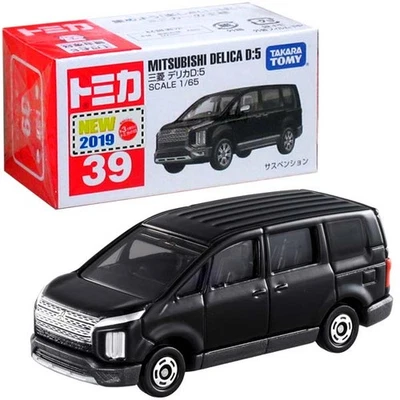 Takara Tomy TOMICA #39 三菱 Delica D:5 比例 1/65 压铸迷你玩具车 — 第 1/3 张图片