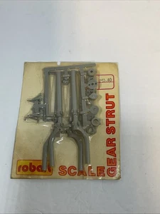 NOS ROBART SGS #107 SCALE GEAR STRUTS FOR P-51 .40 R/C NITRO/GLOW MODEL AIRPLANE - Picture 1 of 7