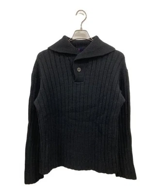 Punto lana medio botón 45 rpm negro Foto 1 de 4