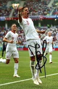 POLAND, PORTO & ASTON VILLA: JAN BEDNAREK SIGNED 6x4 ACTION PHOTO+COA - Picture 1 of 1