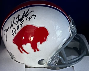 JOE DELAMIELLEURE BUFFALO BILLS  HOF 03  JSA AUTHENTICATED THROWBACK SIGNED MINI - Picture 1 of 2