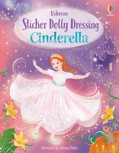 LIbri UK/US Fiona Watt / Antonia Miller - Sticker Dolly Dressing Cinderella - Foto 1 di 1