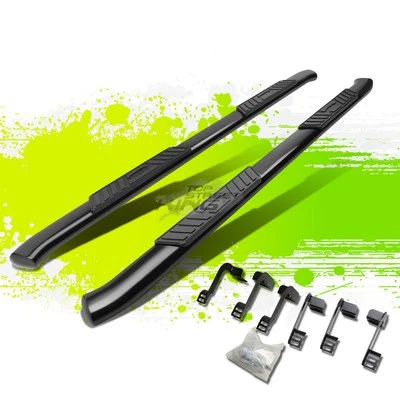 5"Curved Oval Coated Step Nerf Bars Running Boards for Ram Crew Cab 4-Door 09-20 - Image 1 of 4