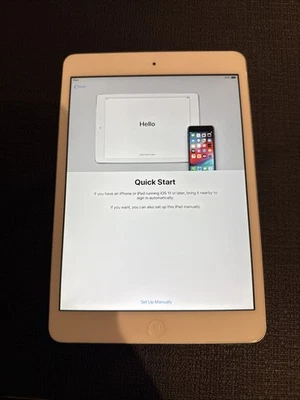 Apple iPad Mini 2 2nd -32GB- Silver (Wi-Fi Only) A1489 - Image 1 of 4