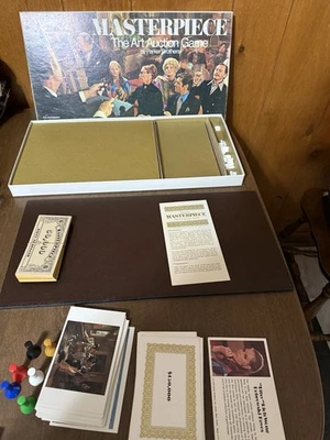 1970 Masterpiece Art Auction Board Game Parker Brothers - Image 1 of 4