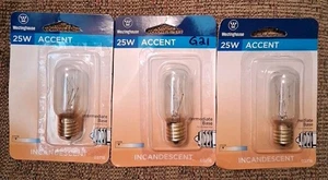 3 Westinghouse 25W Accent Light Intermediate Base - Picture 1 of 2