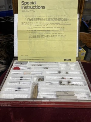 Kit de servicio en el hogar Xtended 149546 RCA televisión SCR reparación de televisión 1990466 Foto 1 de 4