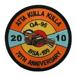 Atta Kulla Kulla Lodge 185 Blue Ridge SC 2010 Anniv Flap Blk Bdr - Picture 1 of 1