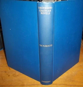 The Plebiscite or A Miller's Story of The War 1901 translated by Erckmann-Chatri - Foto 1 di 6