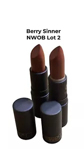 Lipstick Queen Berry Sinner Lipstick New Without Box Authentic Lot 2 Read Poppy - Picture 1 of 2