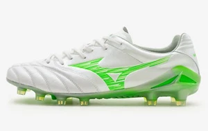 Botines de fútbol blanco Spike Mizuno Monarcida Neo 3 ELITE MD para hombre P1GA252037 - Imagen 1 de 5