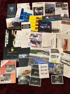 Rare Car Brochure Collection x40, Job Lot - Pagani, Zenvo, Lister, TVR - 01 - Picture 1 of 8