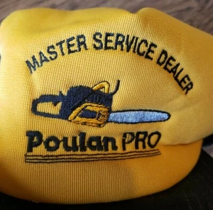 POULAN PRO Master Service Dealer Hat Collectable VINTAGE Rare Cap - Picture 1 of 5