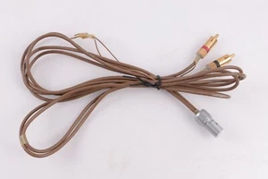 Gerader Draht LSI Musik Leiter Verbindung Cinch auf 5-Pin DIN Tonarm Kabel - Bild 1 von 5