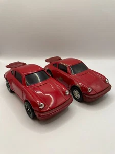 2 pieces 1977 Tonka Porsche 911 Red Made in Japan approximately 1:24 - Picture 1 of 7