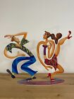 Sculpture pop art en métal de David Gerstein " Dancers Swingers" Active