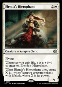 *MtG: ELENDA´S HIEROPHANT - Commander: The Lost Caverns of Ixalan Rare * - Bild 1 von 1