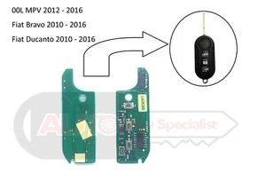 Genuine Fiat 3 Button Magneti Marelli PCB circuit boards + ID46 / PCF 7946 Chip - Picture 1 of 1