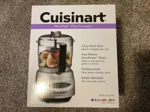 CUISINART 3 CUP MINI PREP PLUS FOOD PROCESSOR MODEL KITCHEN APPLIANCE DLC-2ABC - Picture 1 of 4