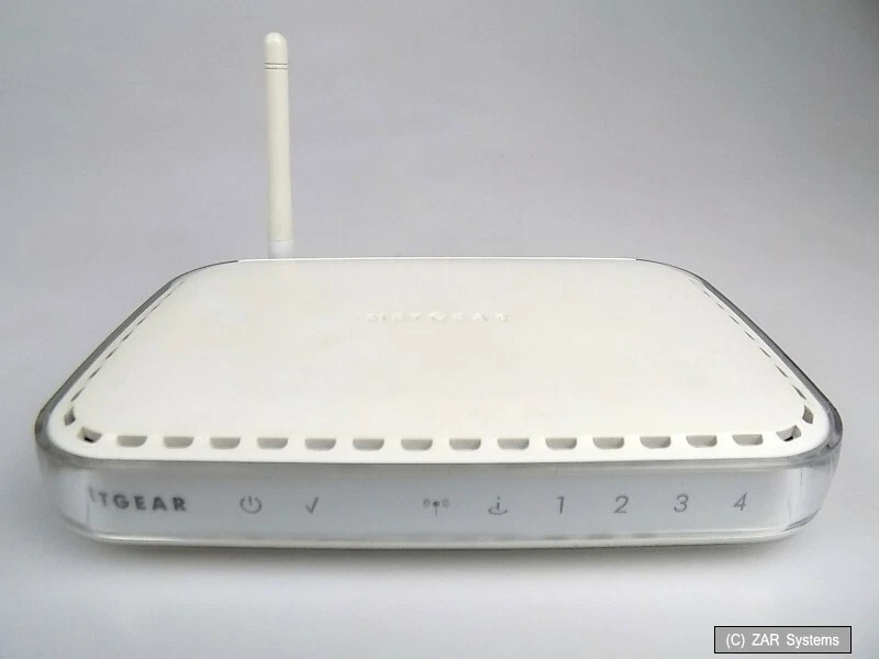 Netgear WGR614-v6 4-Port WLAN Wifi Modem-Router mit Netzteil - Bild 1 von 1