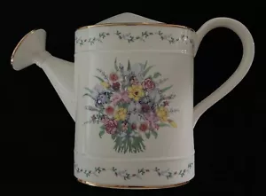 💐Lenox "The Flower Blossom" Watering Can~Signed by Suzanne Clee~Fine China~2000 - Picture 1 of 9