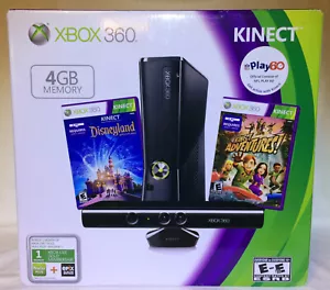Microsoft XBOX 360 Kinect Holiday Bundle w/Disneyland Adventures & Kinect - Picture 1 of 11