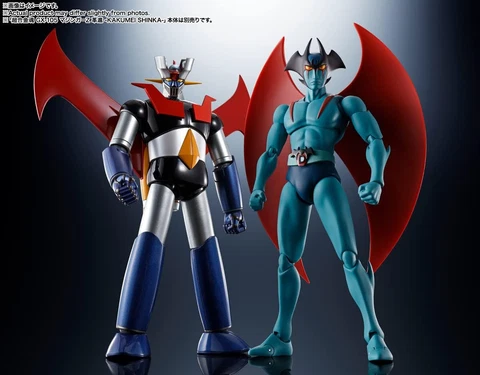 Soul Of Chogokin GX-105 Mazinger Z S.H.Figuarts Devilma D.C. 50th Anniv 2PCS SET Cover