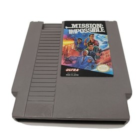 NES Nintendo Mission Impossible (NES 1990) solo cartucho