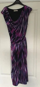 Stunning PLANET Knee Length Lined Dress size 8 Good Condition - Picture 1 of 3