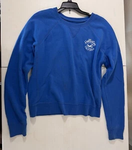 Hollister Women's Cropped Blue Sweatshirt - Size Large - Picture 1 of 9